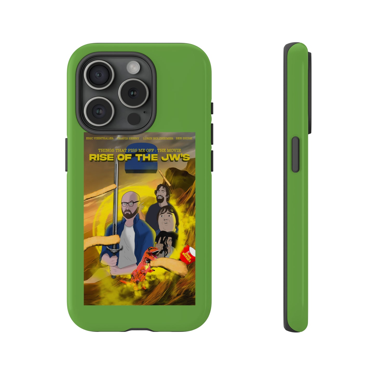 Rise Of The JW's Tough Phone Case (green)