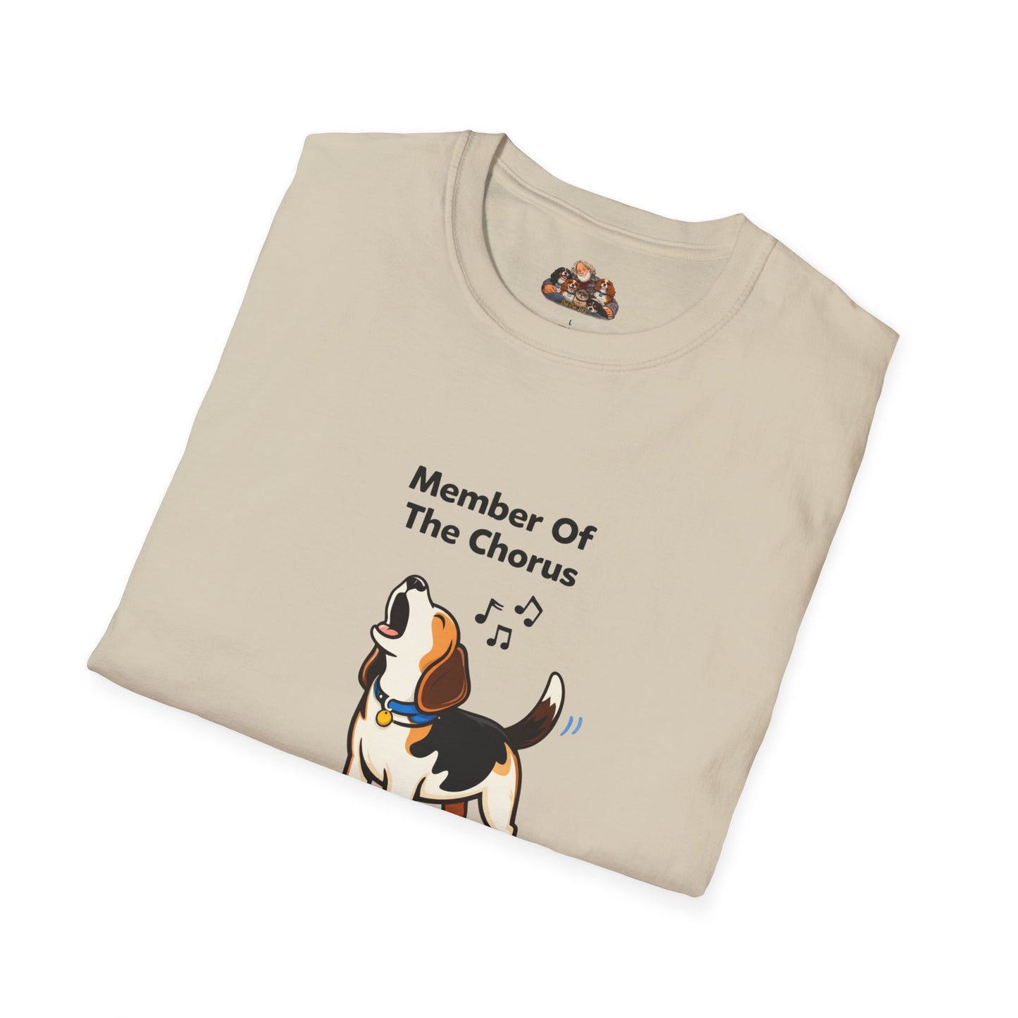 Member Of The Chorus  —  Soft-Color Minimalist Family Collection For Adult Dog Lovers