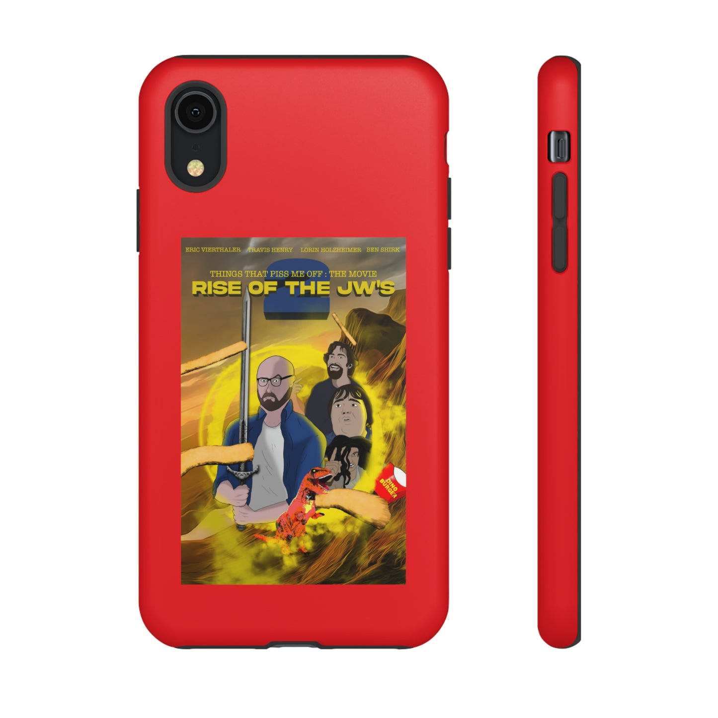 Rise Of The JW's Tough Phone Case (red)