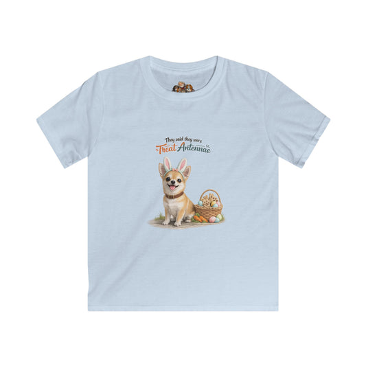 Chihuahua Treat Antennae™ — Youth Dog Lover Tee