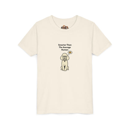 Smarter Than The Average Human -- Youth Dog Lover Tee