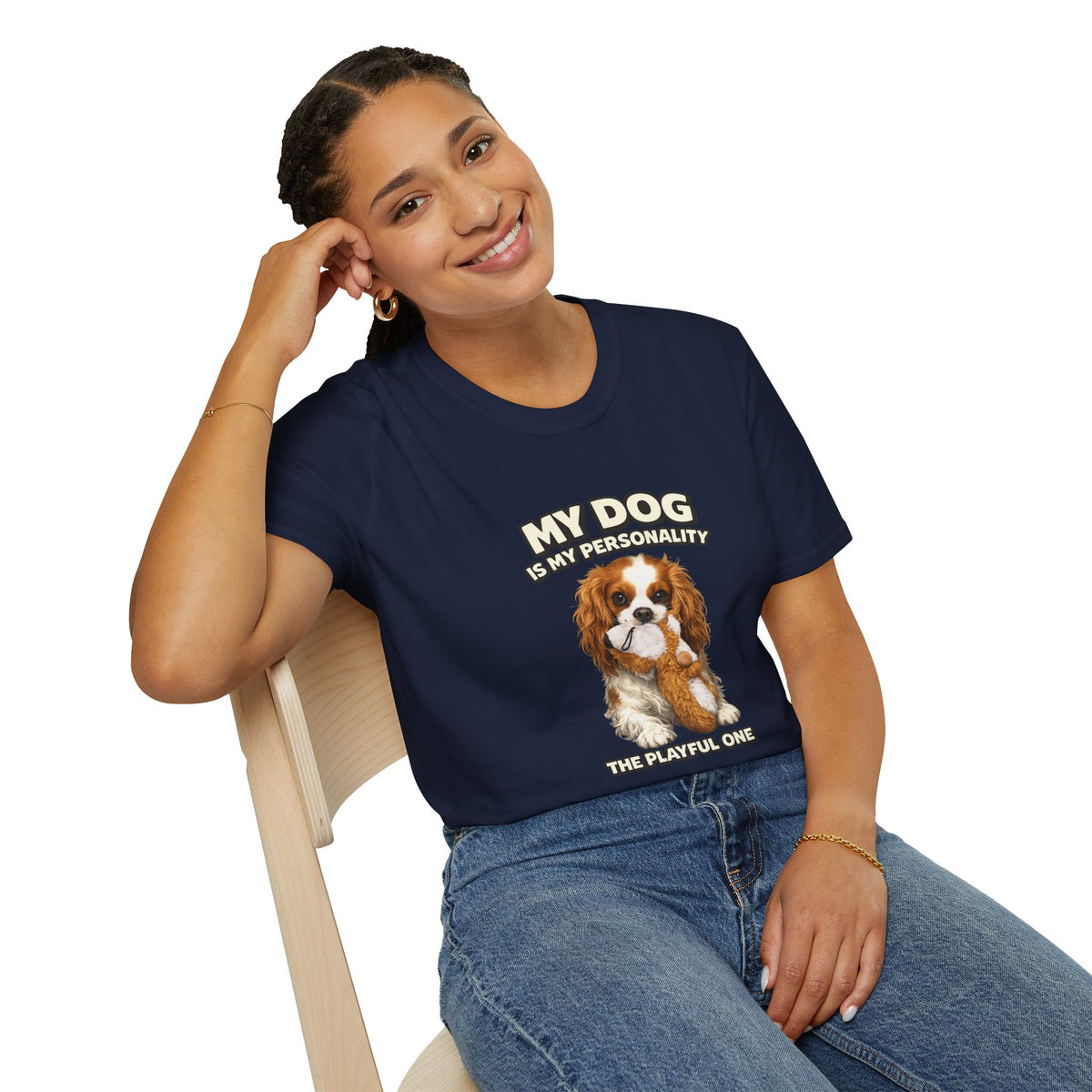My Dog Is My Personality – "The Playful One" – Personalized Custom Dog Shirt
