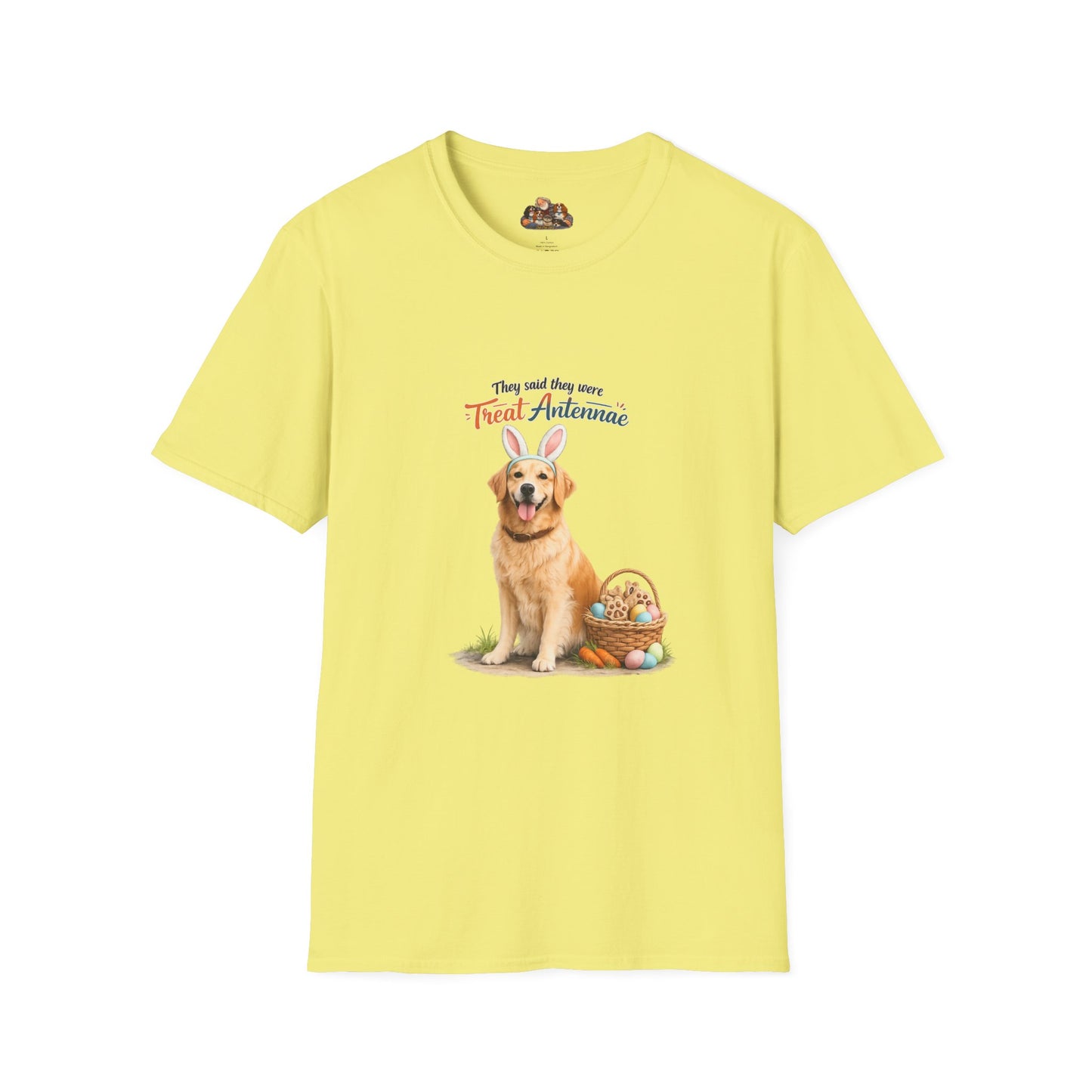 Golden Retriever Treat Antenna™ – Easter Dog Lover Tee