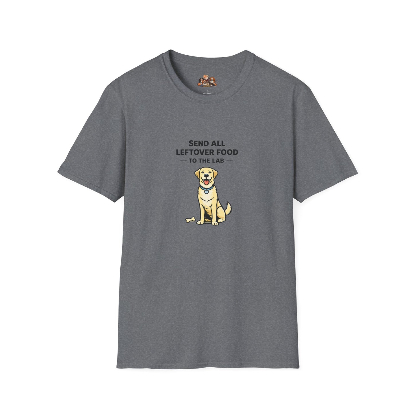 Send All Leftover Food To The Lab  —  Soft-Color Minimalist Family Collection For Adult Dog Lovers