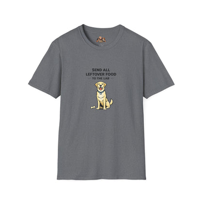 Send All Leftover Food To The Lab  —  Soft-Color Minimalist Family Collection For Adult Dog Lovers