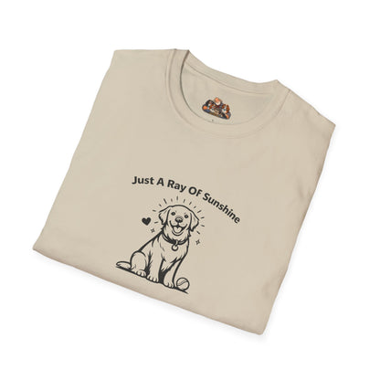 Just A Ray Of Sunshine  —  Black And White Minimalist Family Collection For Adult Dog Lovers