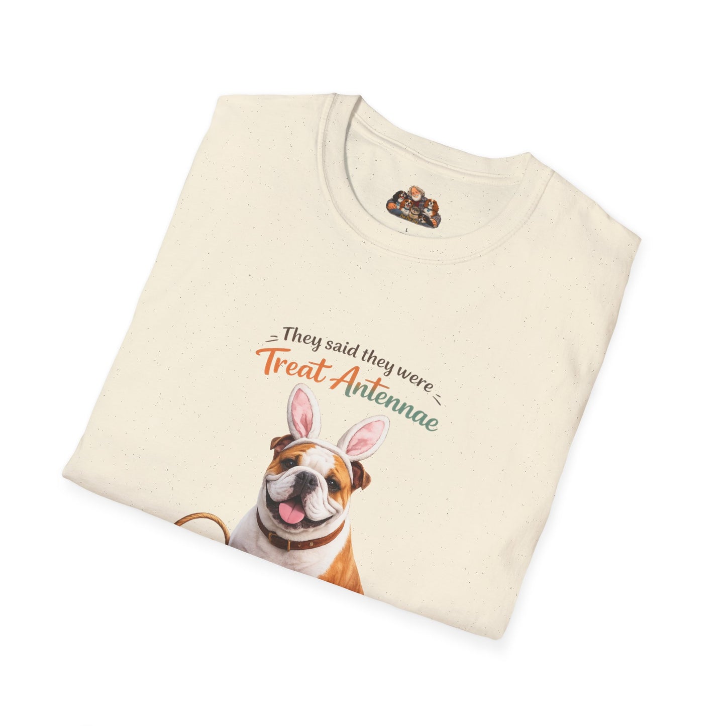 Bulldog Treat Antennae™ – Easter Bulldog Lover T-Shirt