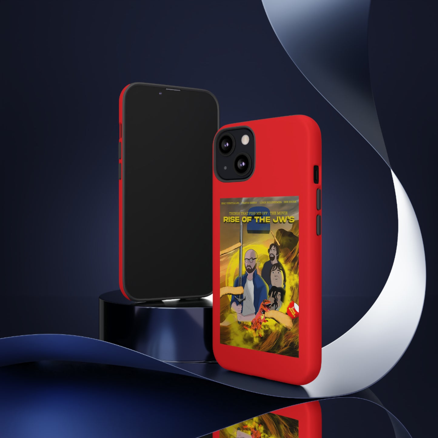 Rise Of The JW's Tough Phone Case (red)