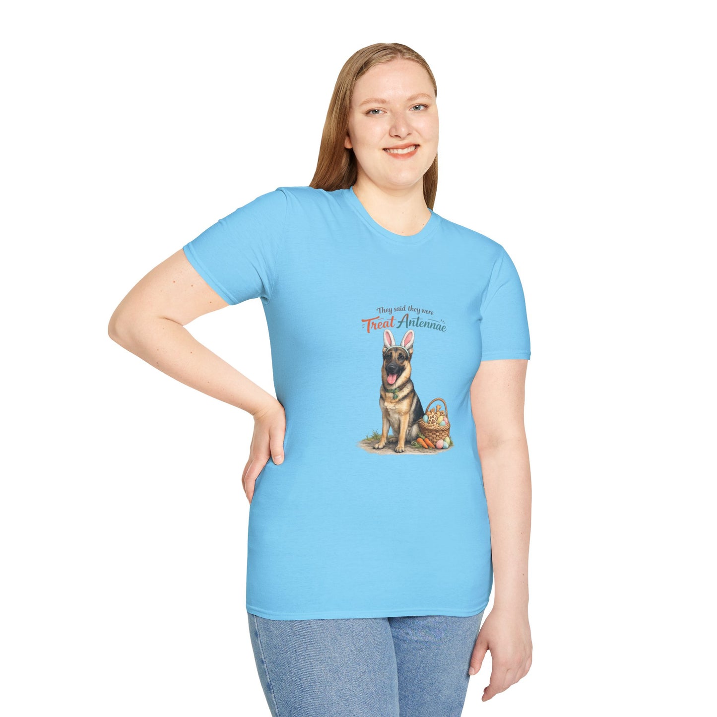 German Shepherd Treat Antenna™ – Easter Dog Lover Tee