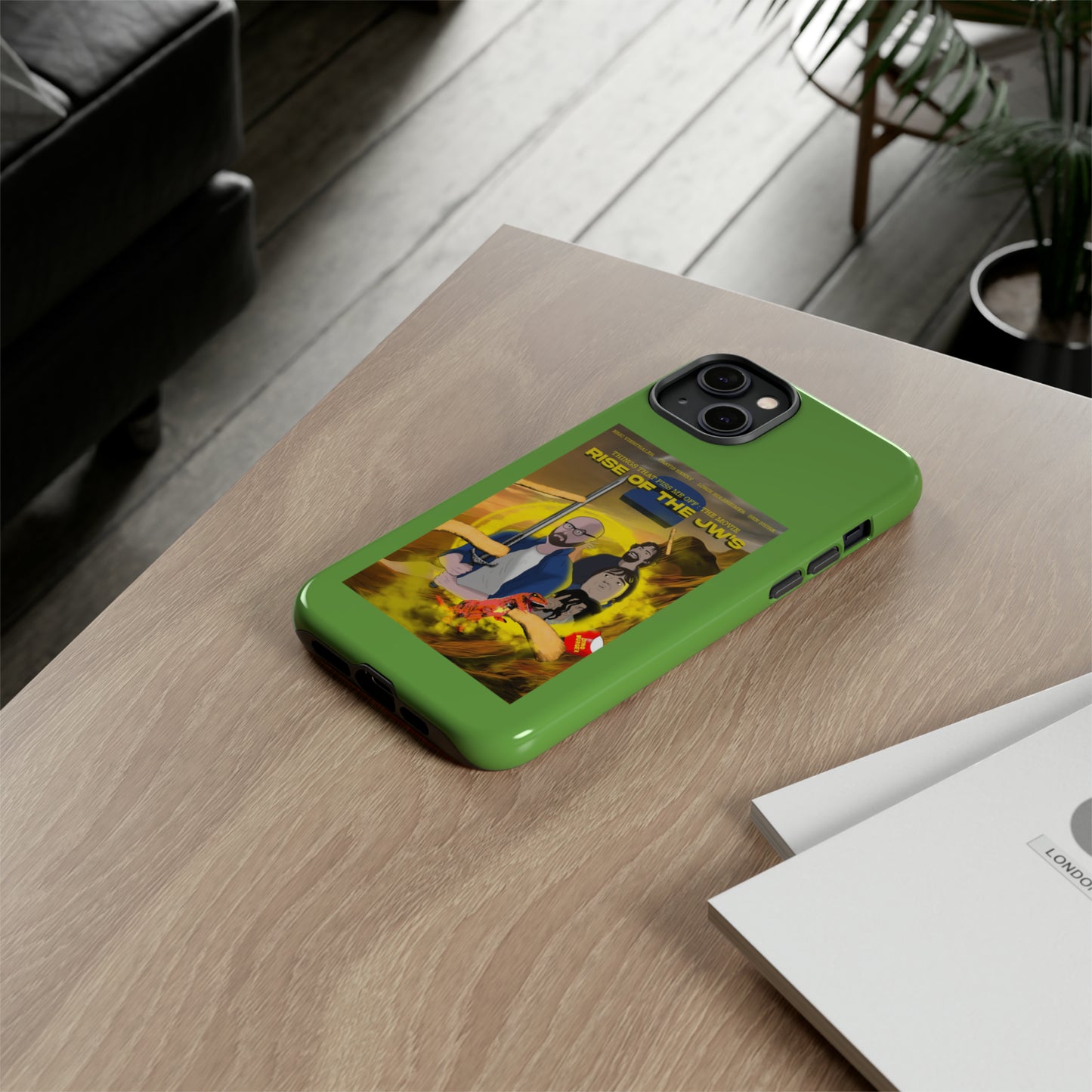 Rise Of The JW's Tough Phone Case (green)