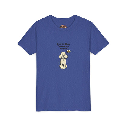 Smarter Than The Average Human -- Youth Dog Lover Tee