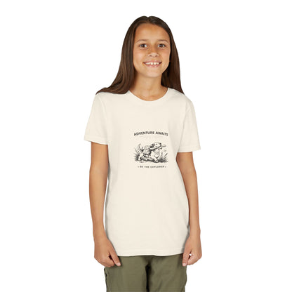 Adventure Awaits -- Youth Dog Lover Tee