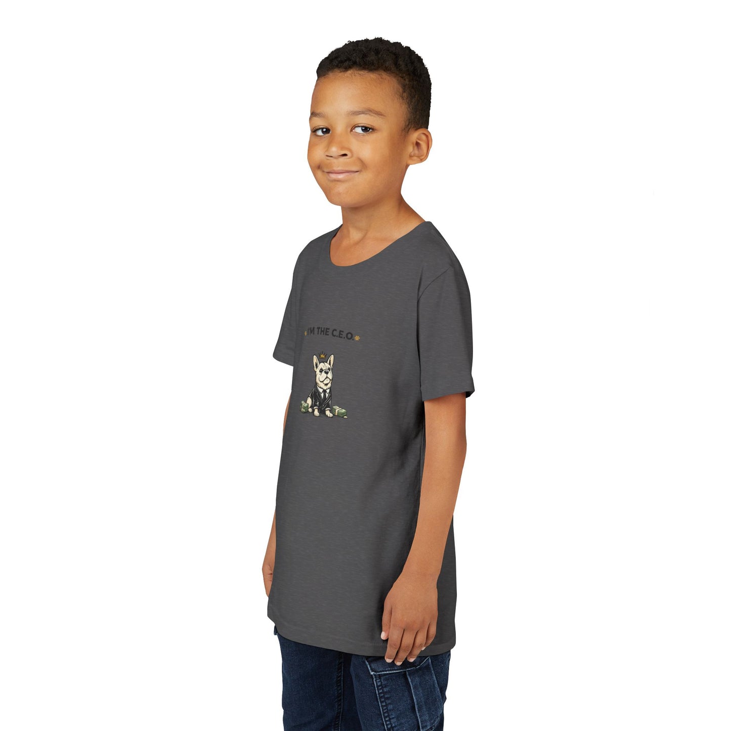 I'm The C.E.O. -- Youth Dog Lover Tee