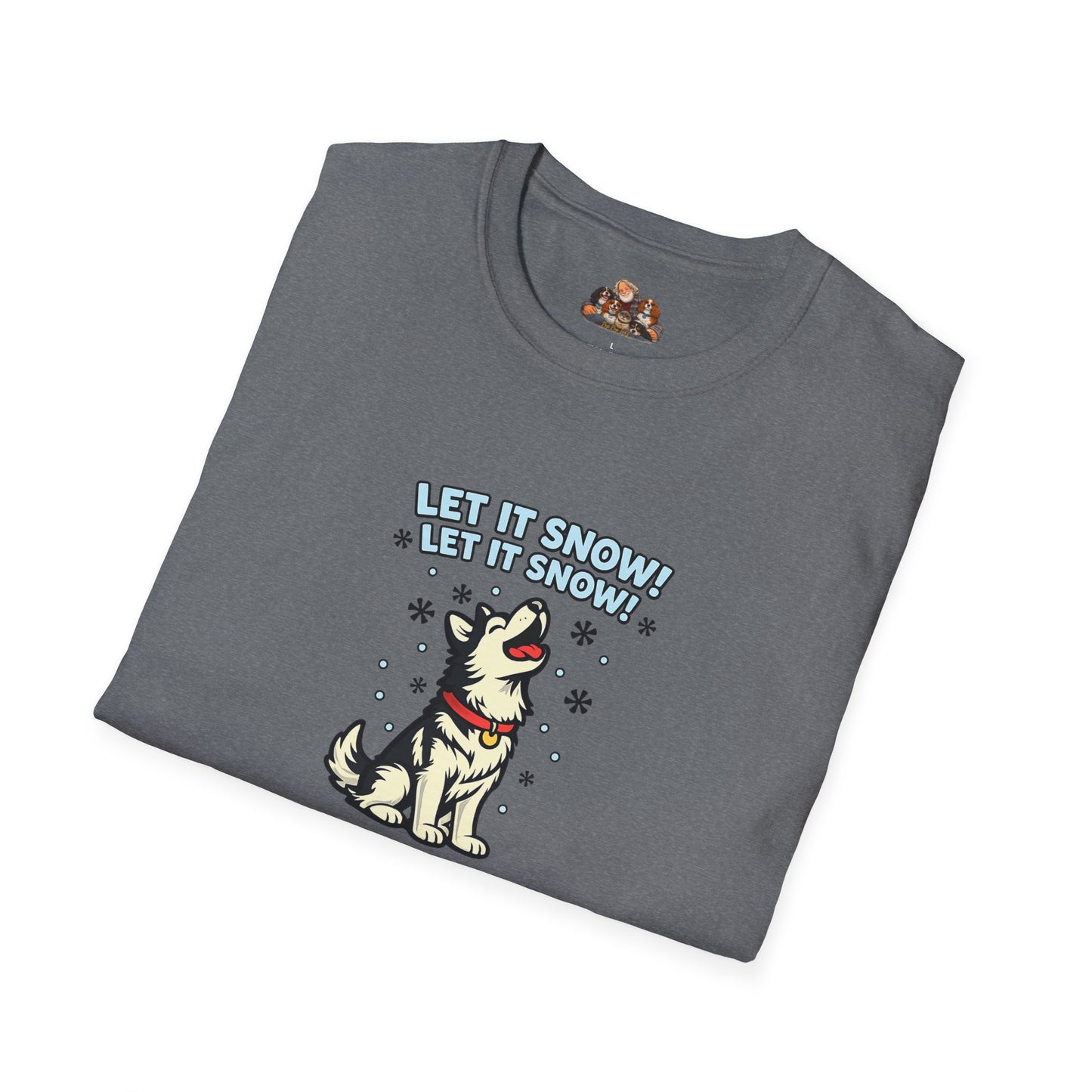 Let It Snow! Let It Snow!  —  Soft-Color Minimalist Family Collection For Adult Dog Lovers