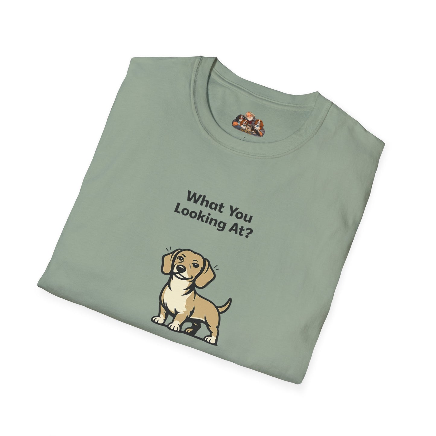 What You Looking At? —  Soft-Color Minimalist Family Collection For Adult Dog Lovers