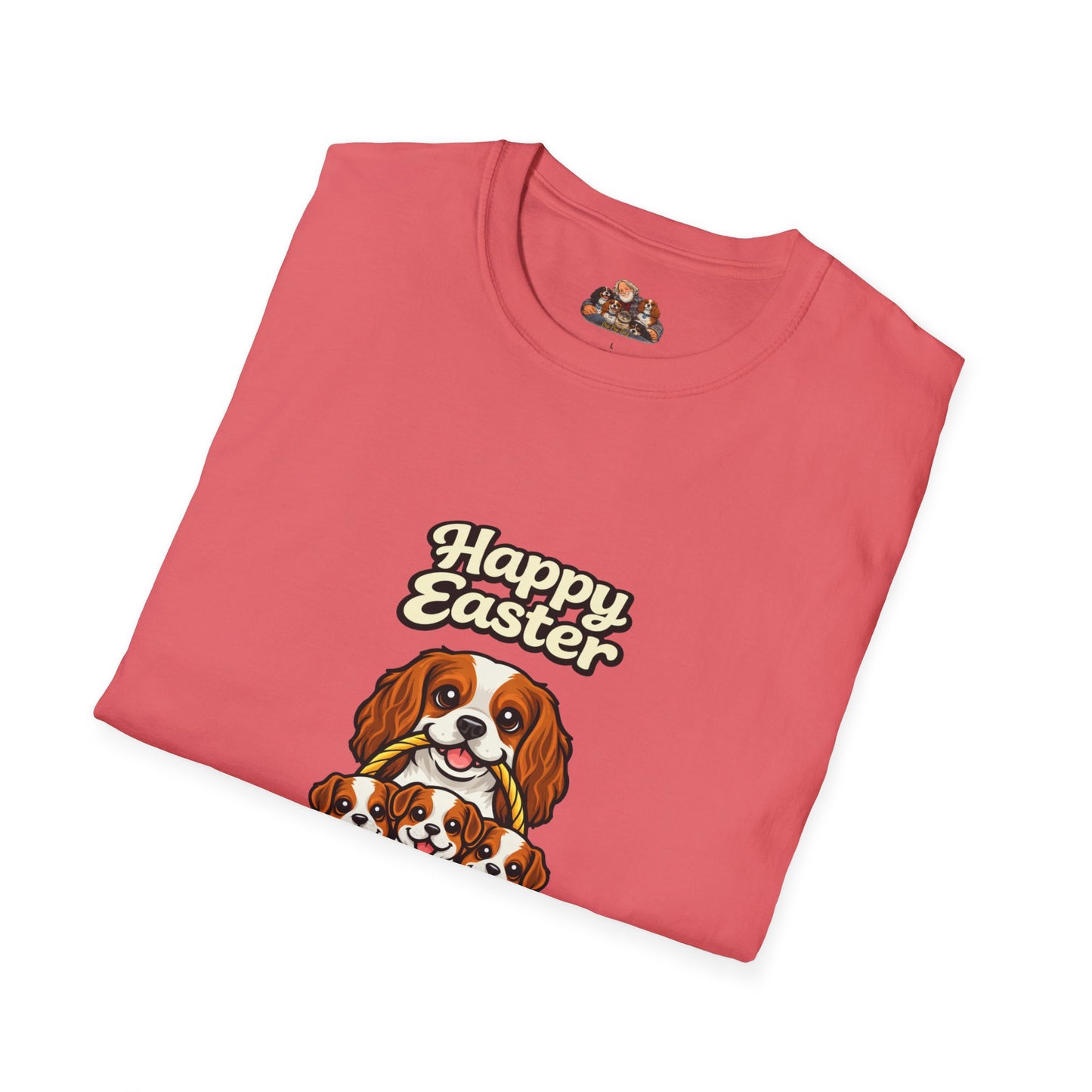Cavalier King Charles Spaniel Family "Happy Easter"