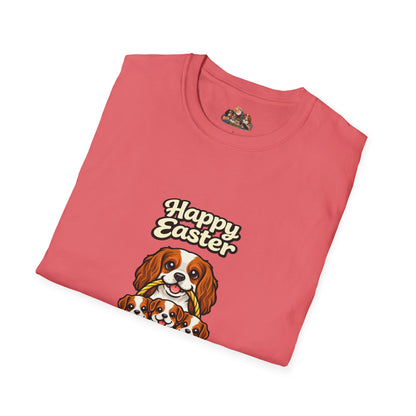 Cavalier King Charles Spaniel Family "Happy Easter"