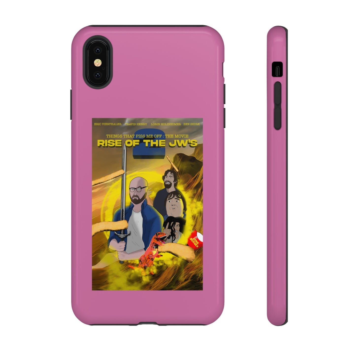 Rise Of The JW's Tough Phone Case (light pink)