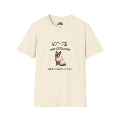 "My Cat Is My Personality" – Your Cat. Your Photo. Your Shirt.™