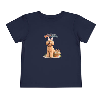Poodle Treat Antennae™ -- Toddler Dog Lover Tee