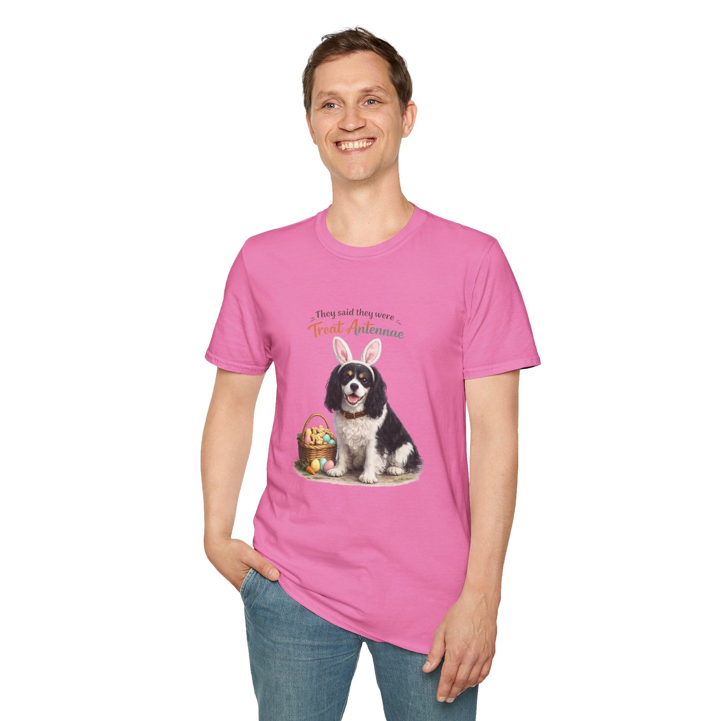 Cavalier King Charles Spaniel Treat Antennae™ – Easter Cavalier Lover T-Shirt