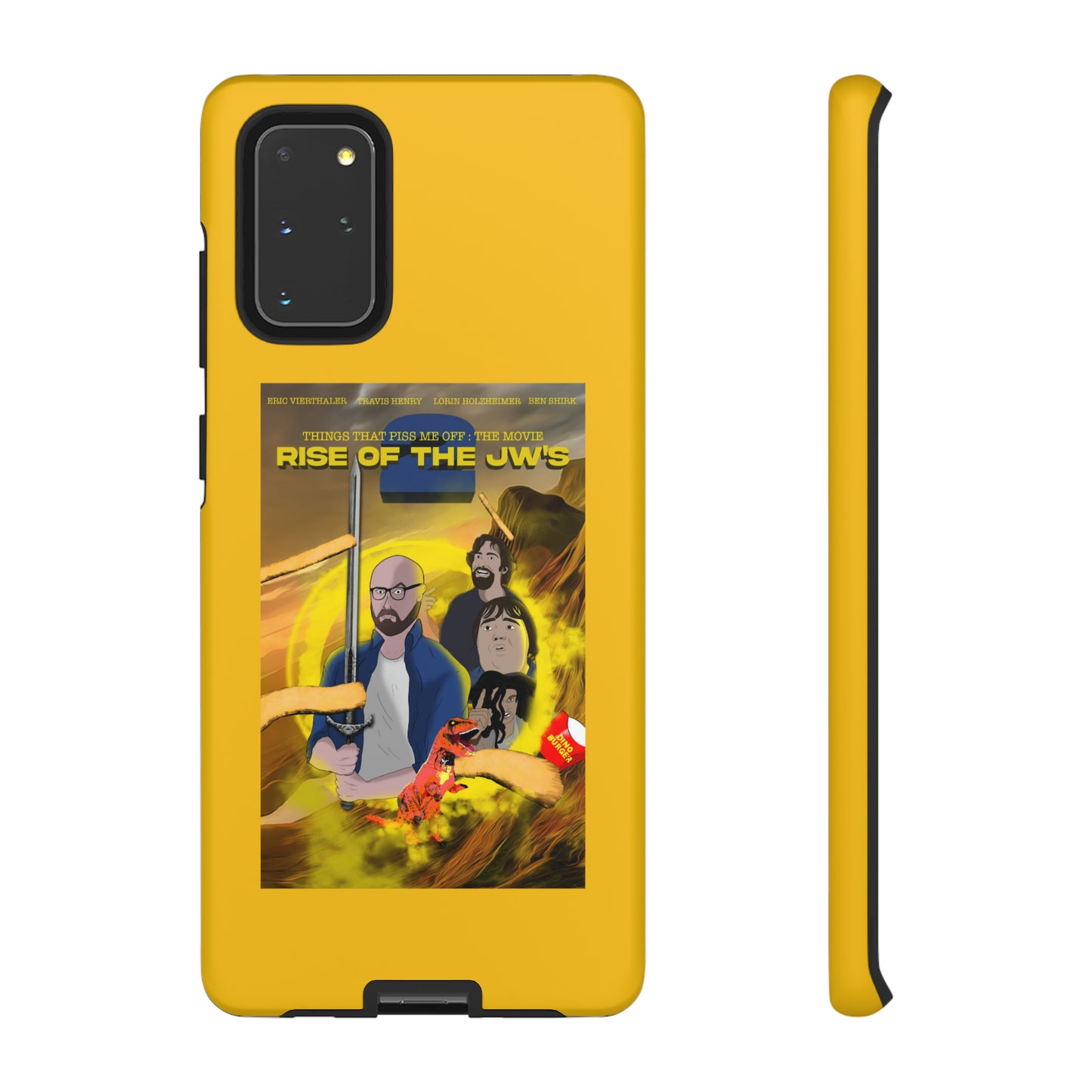 Rise Of The JW's Tough Phone  Case yellow)