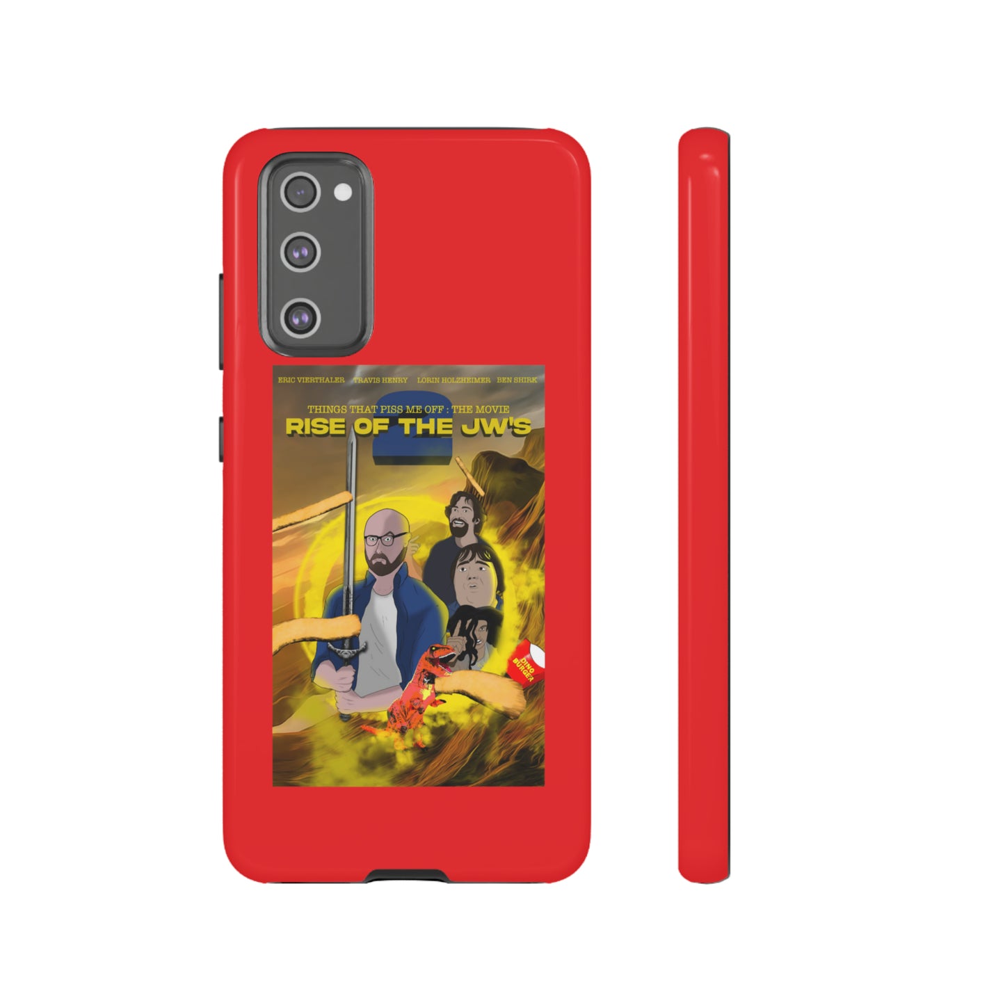 Rise Of The JW's Tough Phone Case (red)