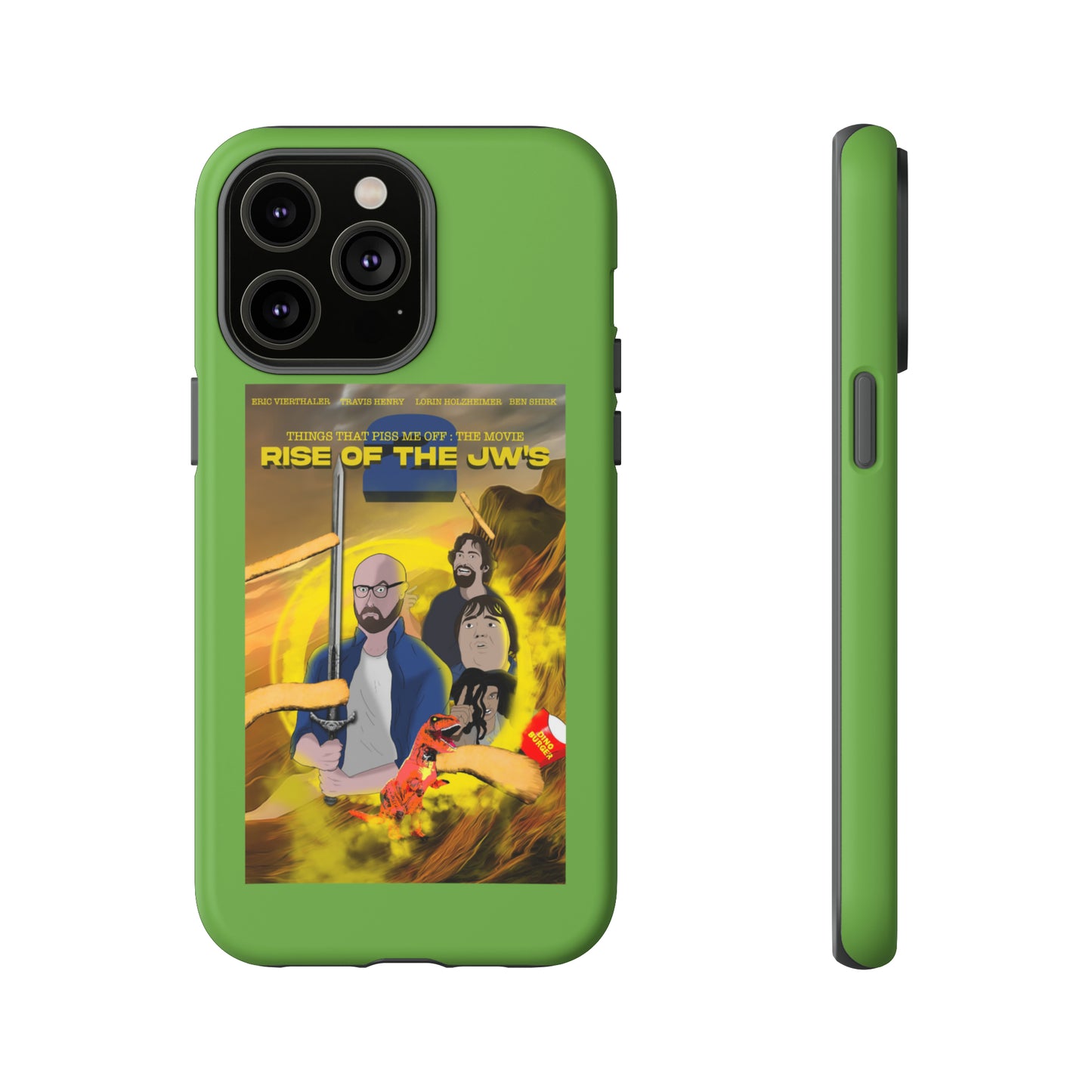 Rise Of The JW's Tough Phone Case (green)