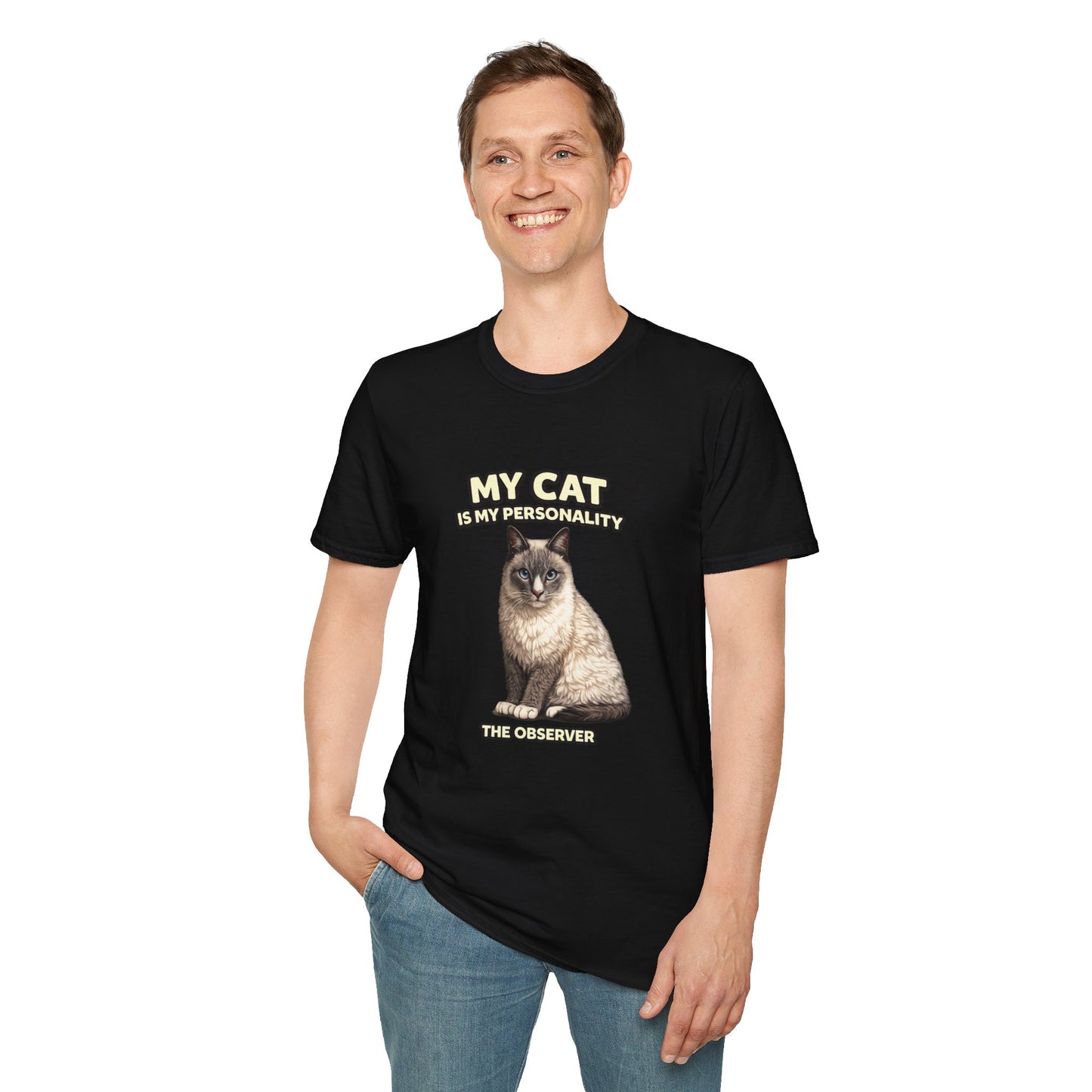 My Cat Is My Personality – "The Observer" – Personalized Custom Cat Shirt