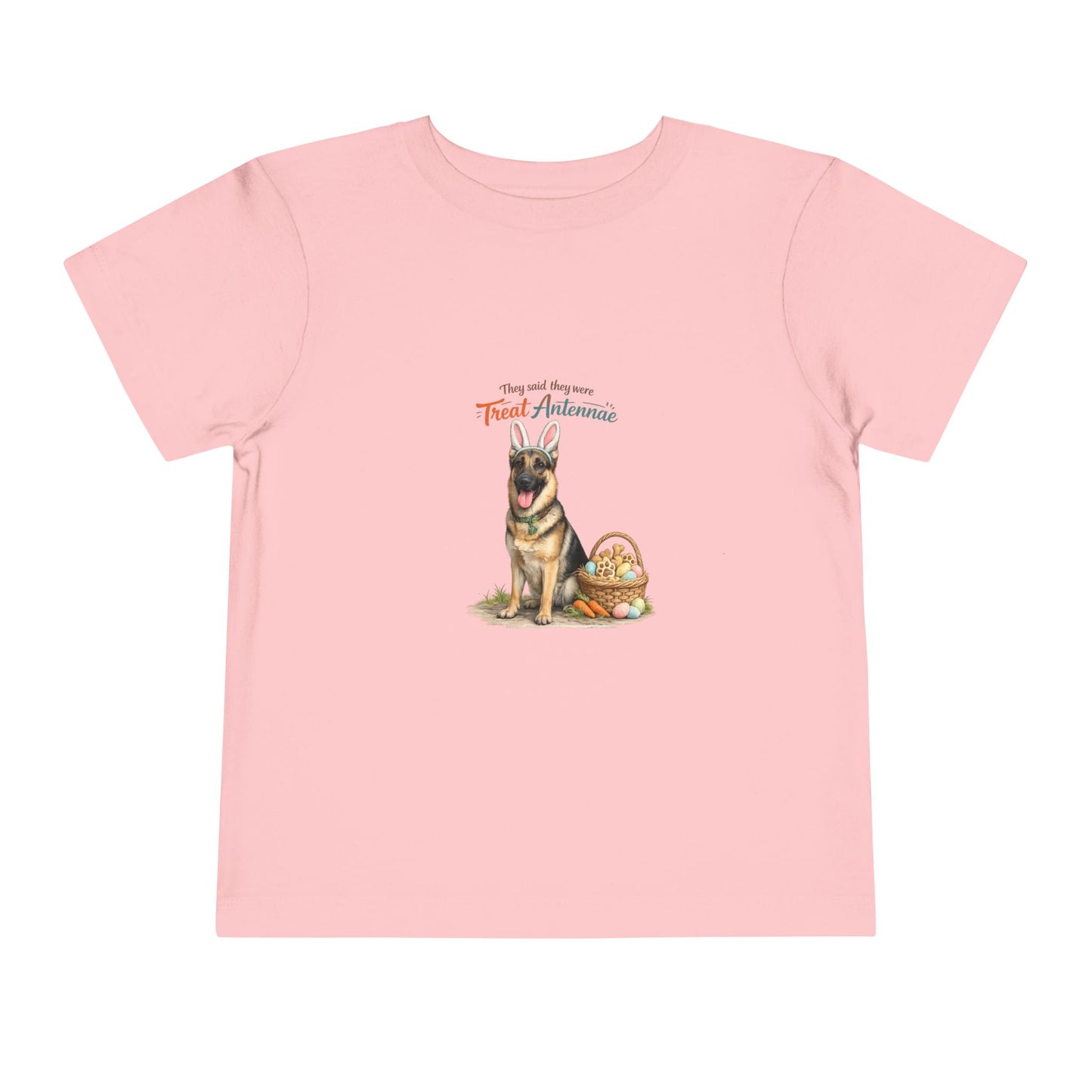 German Shepherd Treat Antennae™ -- Toddler Dog Lover Tee