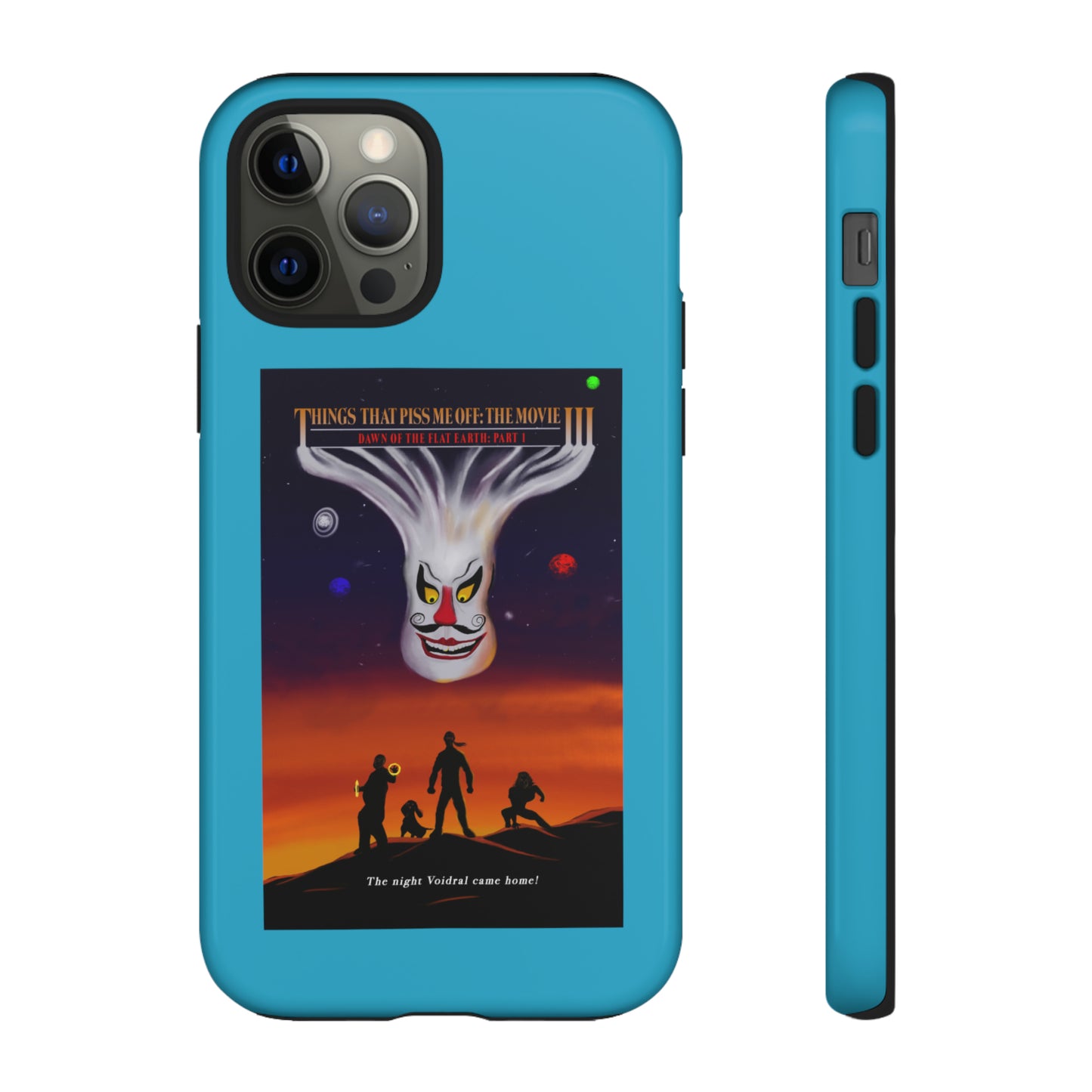 Dawn Of The Flat Earth: Part I Tough Phone Case (turquoise)