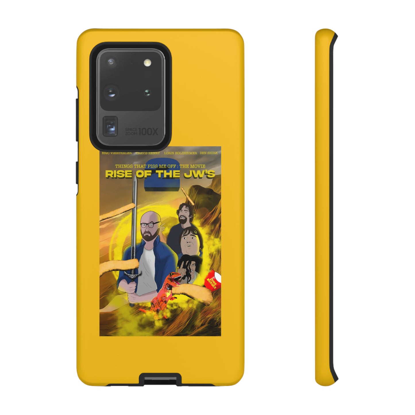 Rise Of The JW's Tough Phone  Case yellow)