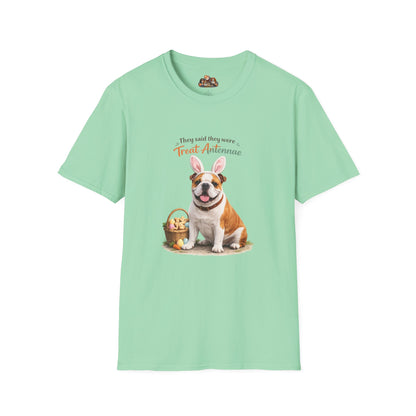 Bulldog Treat Antennae™ – Easter Bulldog Lover T-Shirt