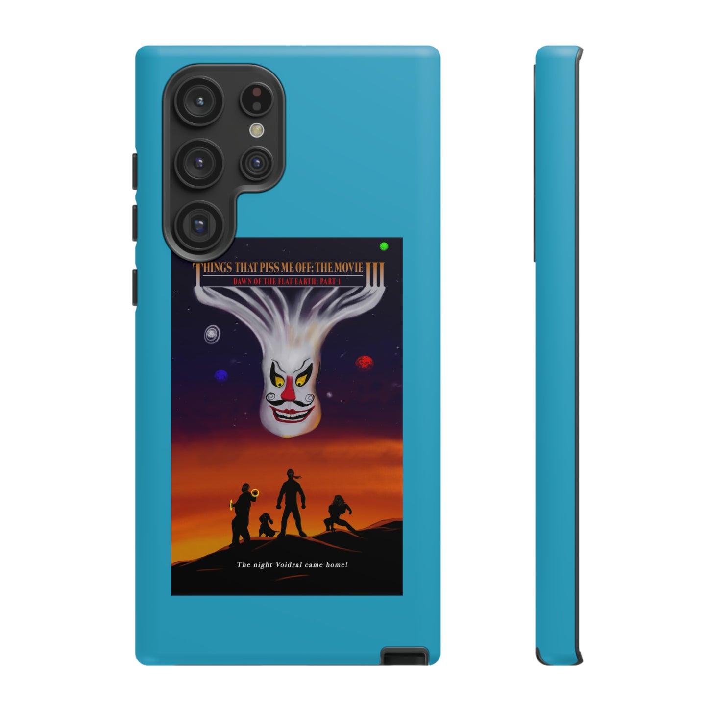 Dawn Of The Flat Earth: Part I Tough Phone Case (turquoise)