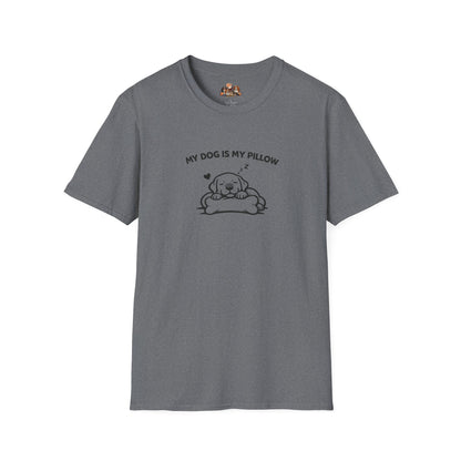 My Dog Is My Pillow —  Black And White Minimalist Family Collection For Adult Dog Lovers