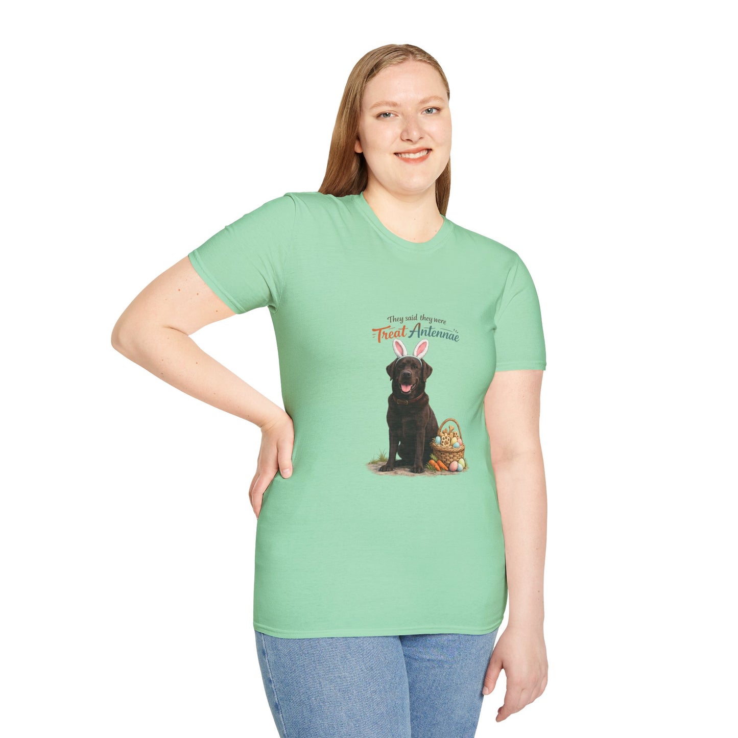 Chocolate Lab Treat Antenna™ – Easter Dog Lover Tee
