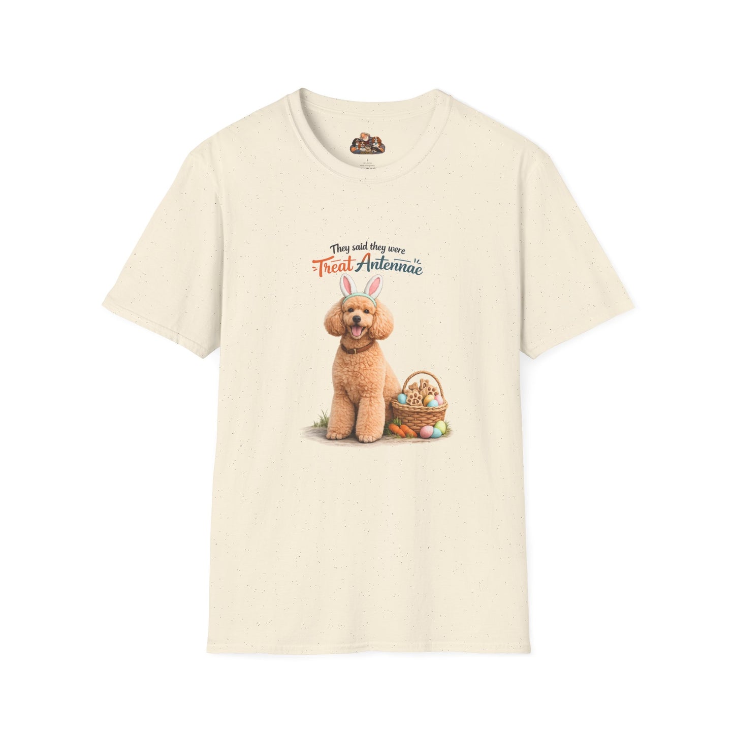 Poodle Treat Antenna™ – Easter Dog Lover Tee