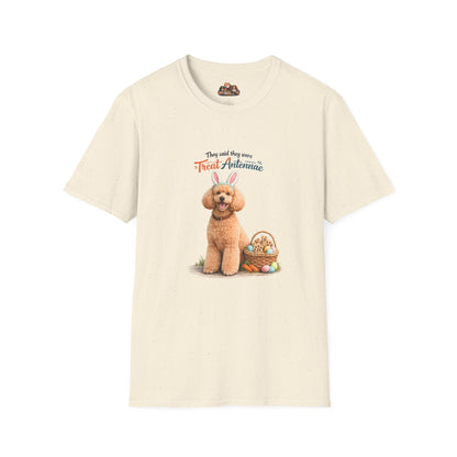 Poodle Treat Antenna™ – Easter Dog Lover Tee