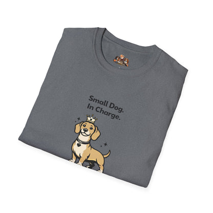 Small Dog. In Charge.  —  Soft-Color Minimalist Family Collection For Adult Dog Lovers