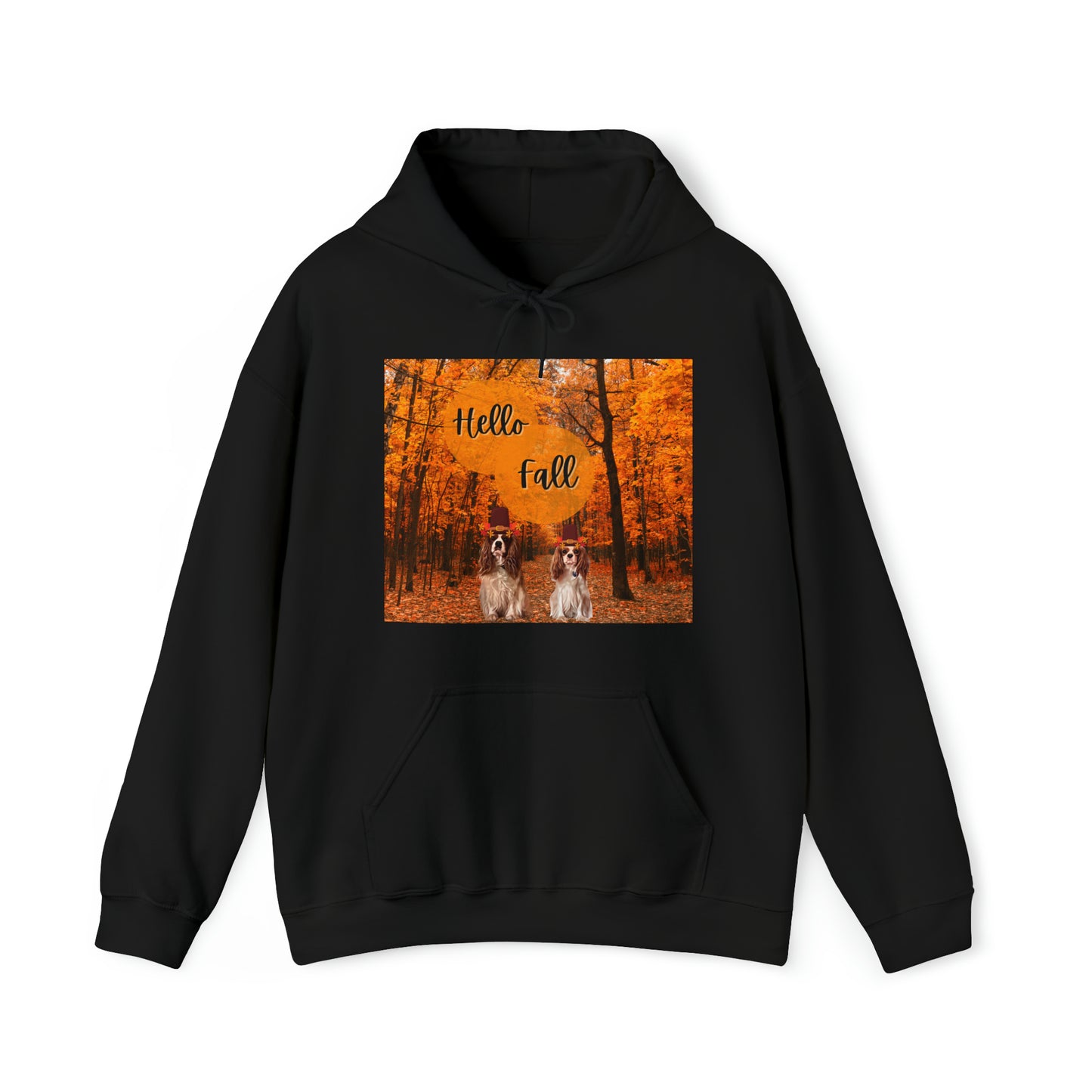 Barney & Opie Hello Fall Unisex Heavy Blend™ Hooded Sweatshirt