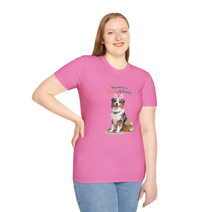 Australian Shepherd Treat Antenna™ – Easter Dog Lover Tee