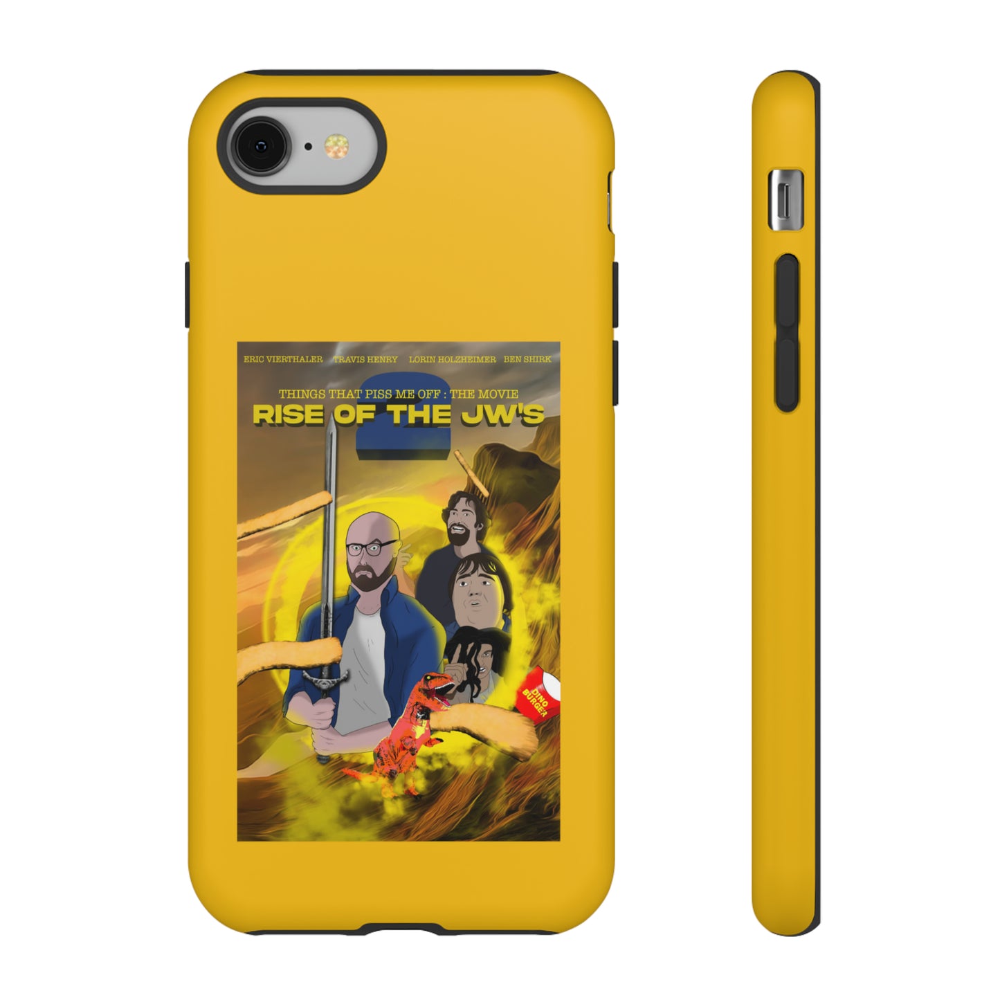 Rise Of The JW's Tough Phone  Case yellow)