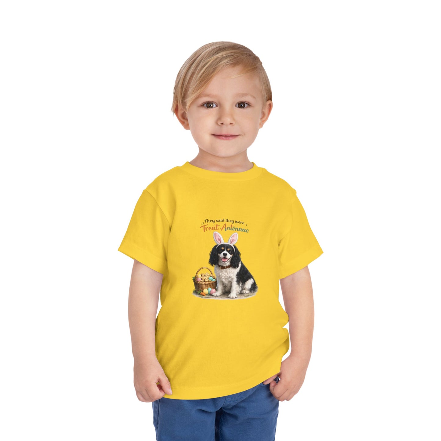 Cavalier King Charles Spaniel Treat Antennae™ -- Toddler Dog Lover Tee