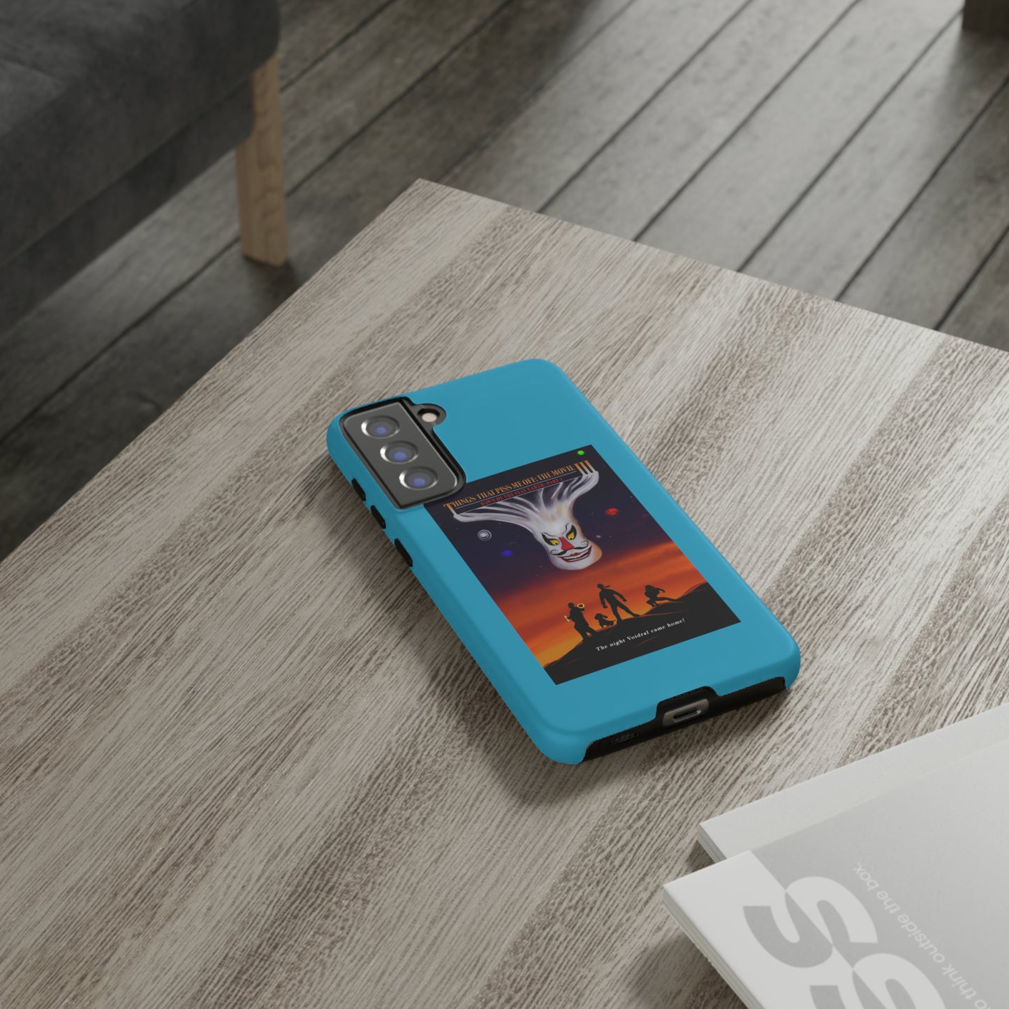 Dawn Of The Flat Earth: Part I Tough Phone Case (turquoise)