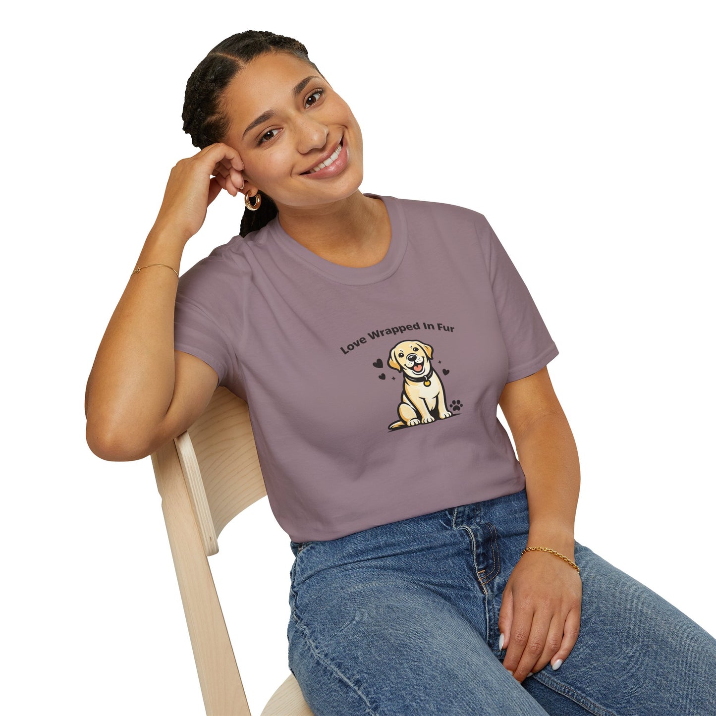 Love Wrapped In Fur  —  Soft-Color Minimalist Family Collection For Adult Dog Lovers