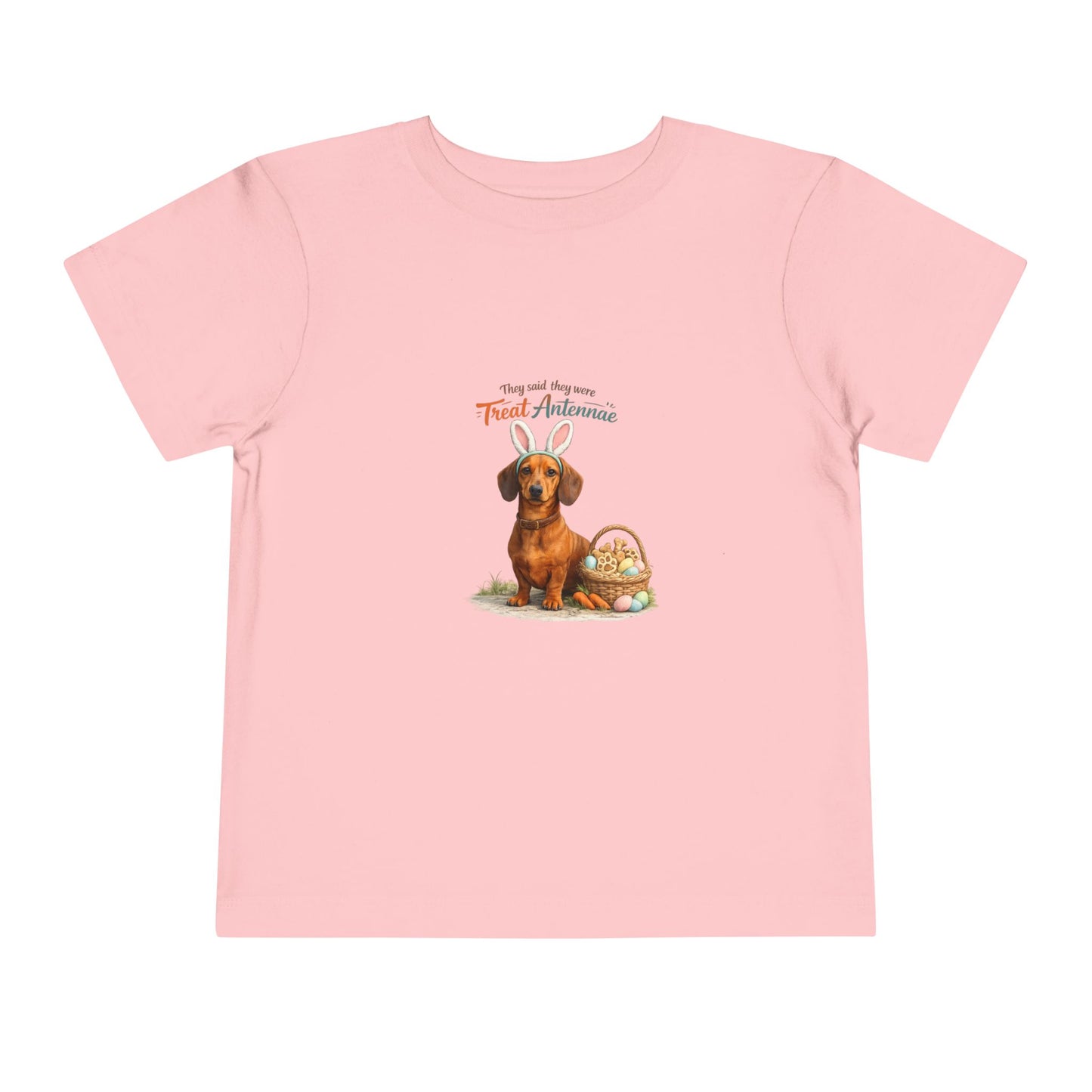 Dachshund Treat Antennae™ -- Toddler Dog Lover Tee