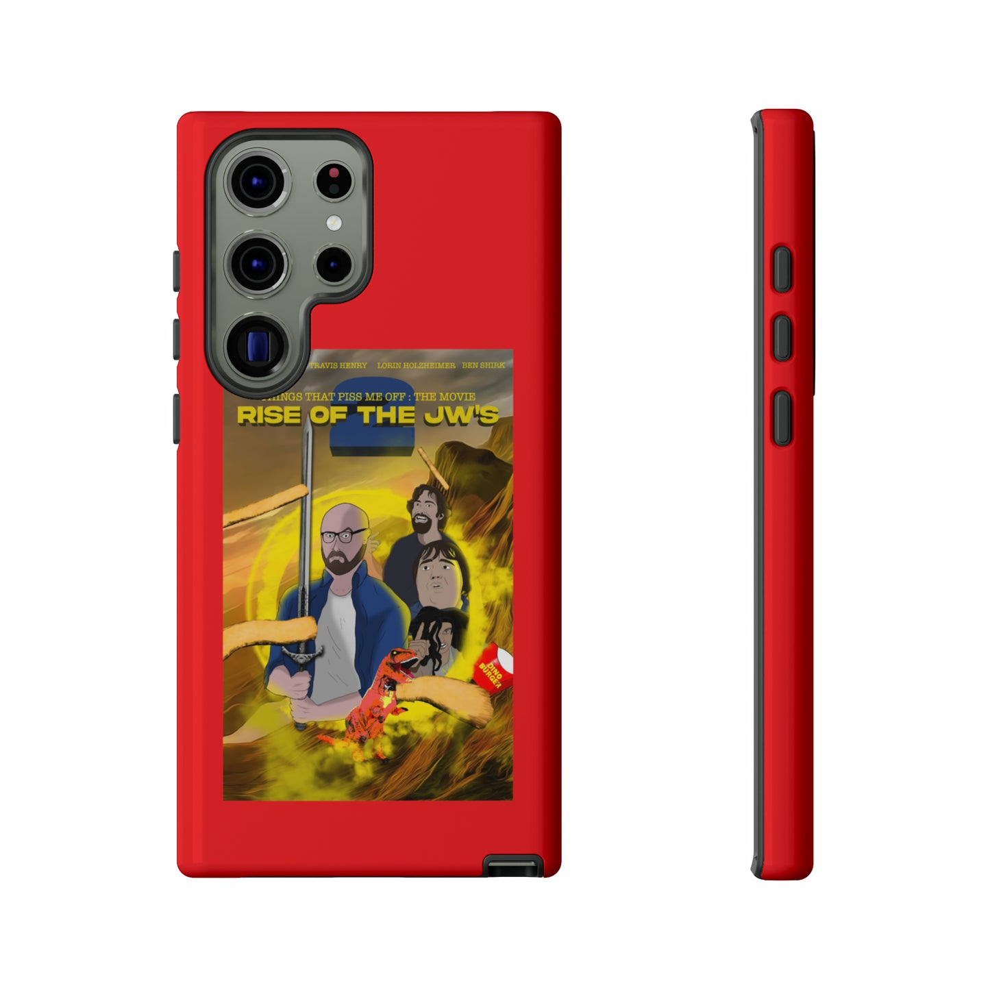 Rise Of The JW's Tough Phone Case (red)