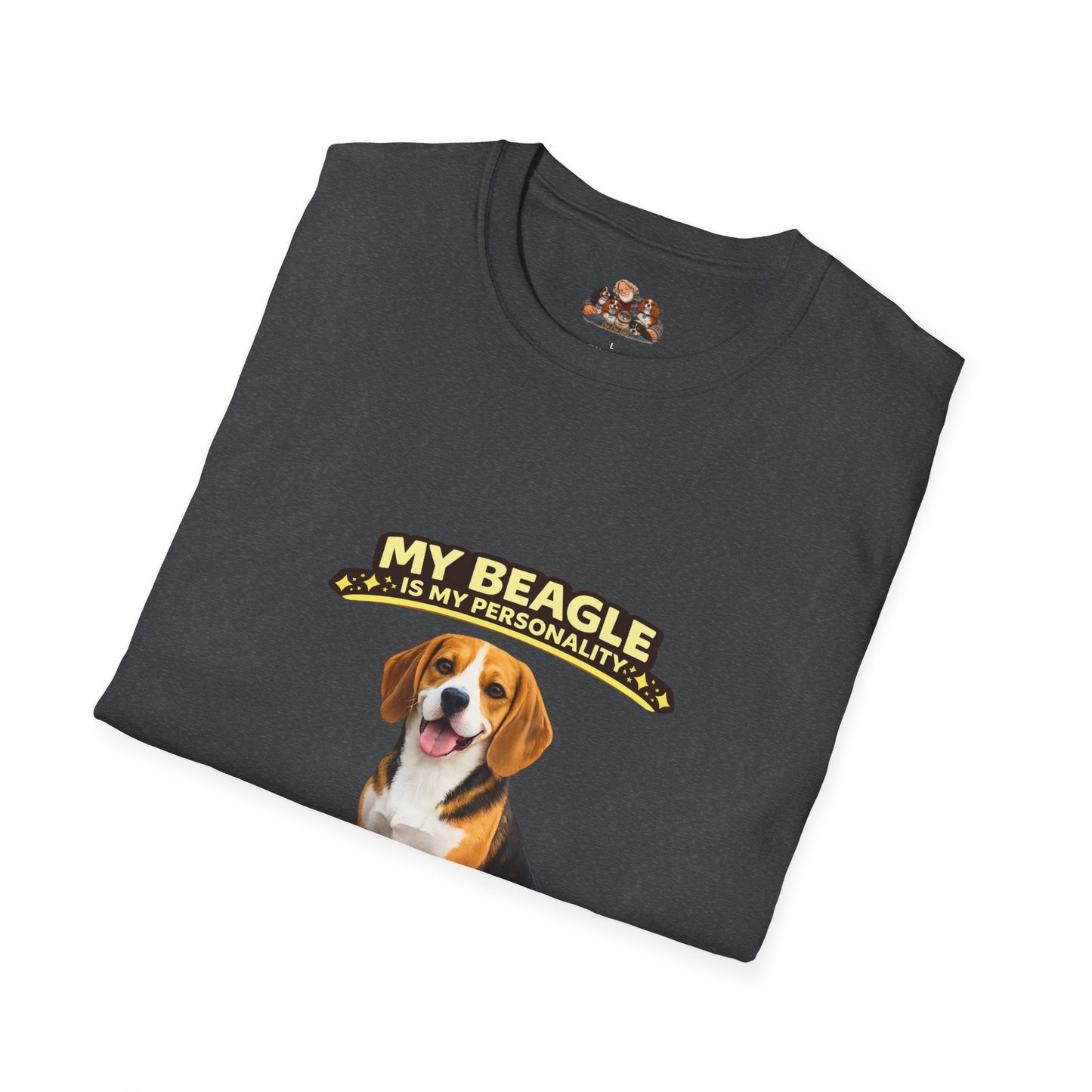 My Beagle Is My Personality – Chaos With Ears – Personalized Dog Tee