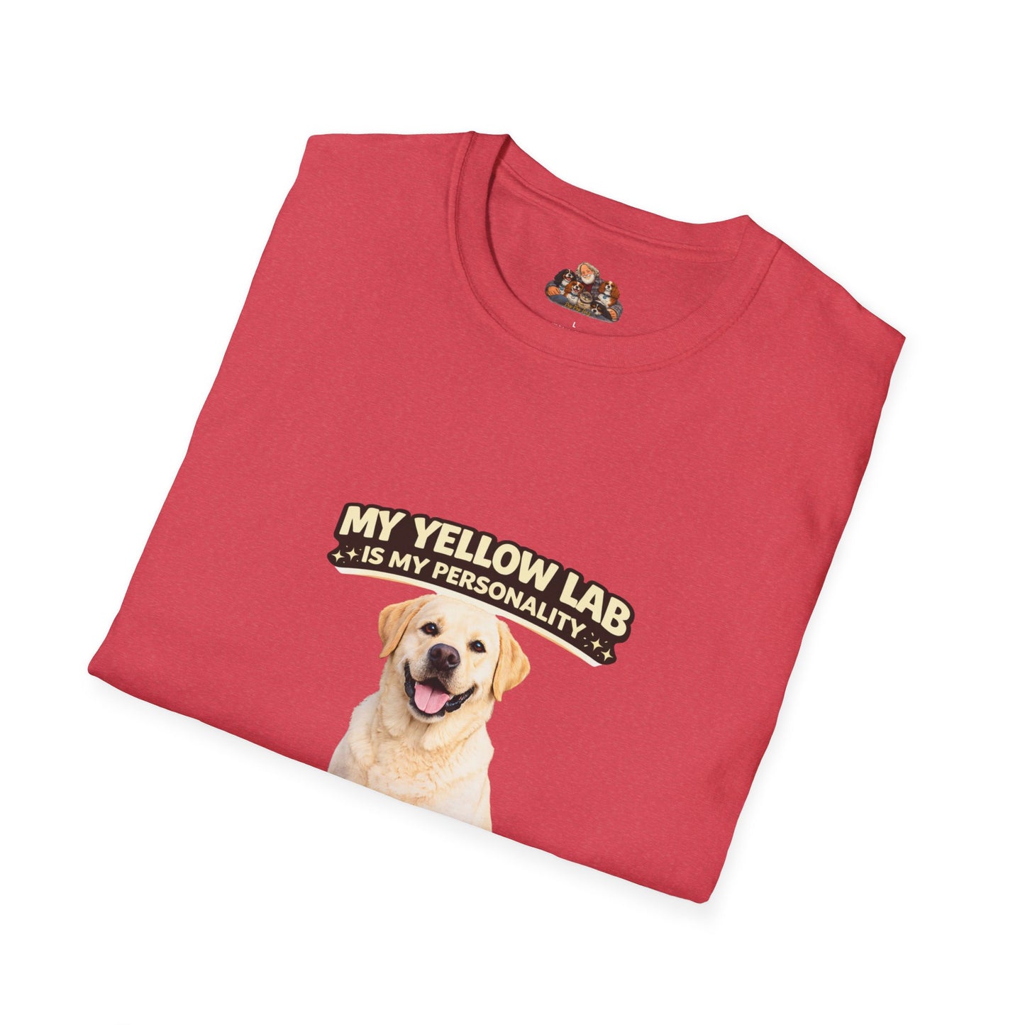 My Yellow Lab is My Personality – Certified Good Vibes – Personalized Dog Breed Shirt