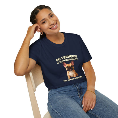 My Frenchie Is My Personality – Royal Energy – Personalized Dog Breed Tee
